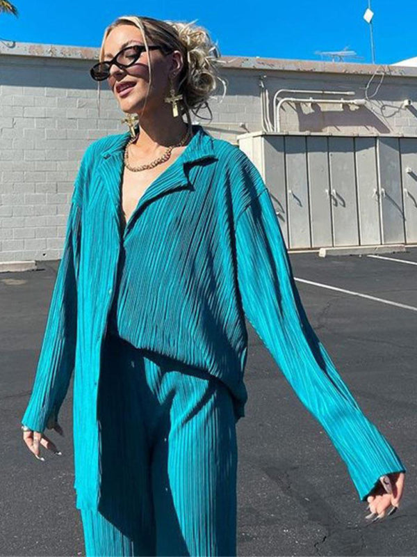 Biz Brunch | Pairable blouse & pants set