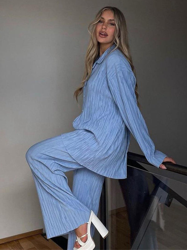 Biz Brunch | Pairable blouse & pants set