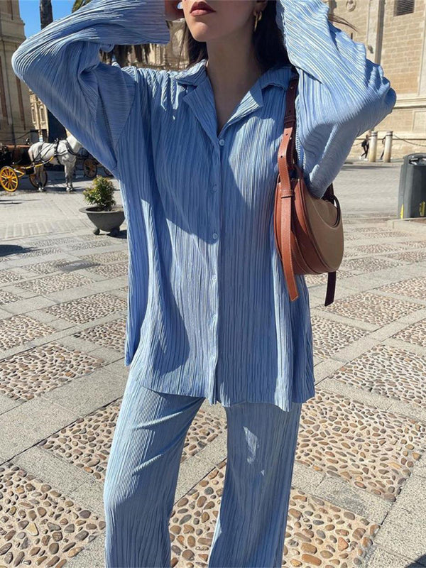 Biz Brunch | Pairable blouse & pants set
