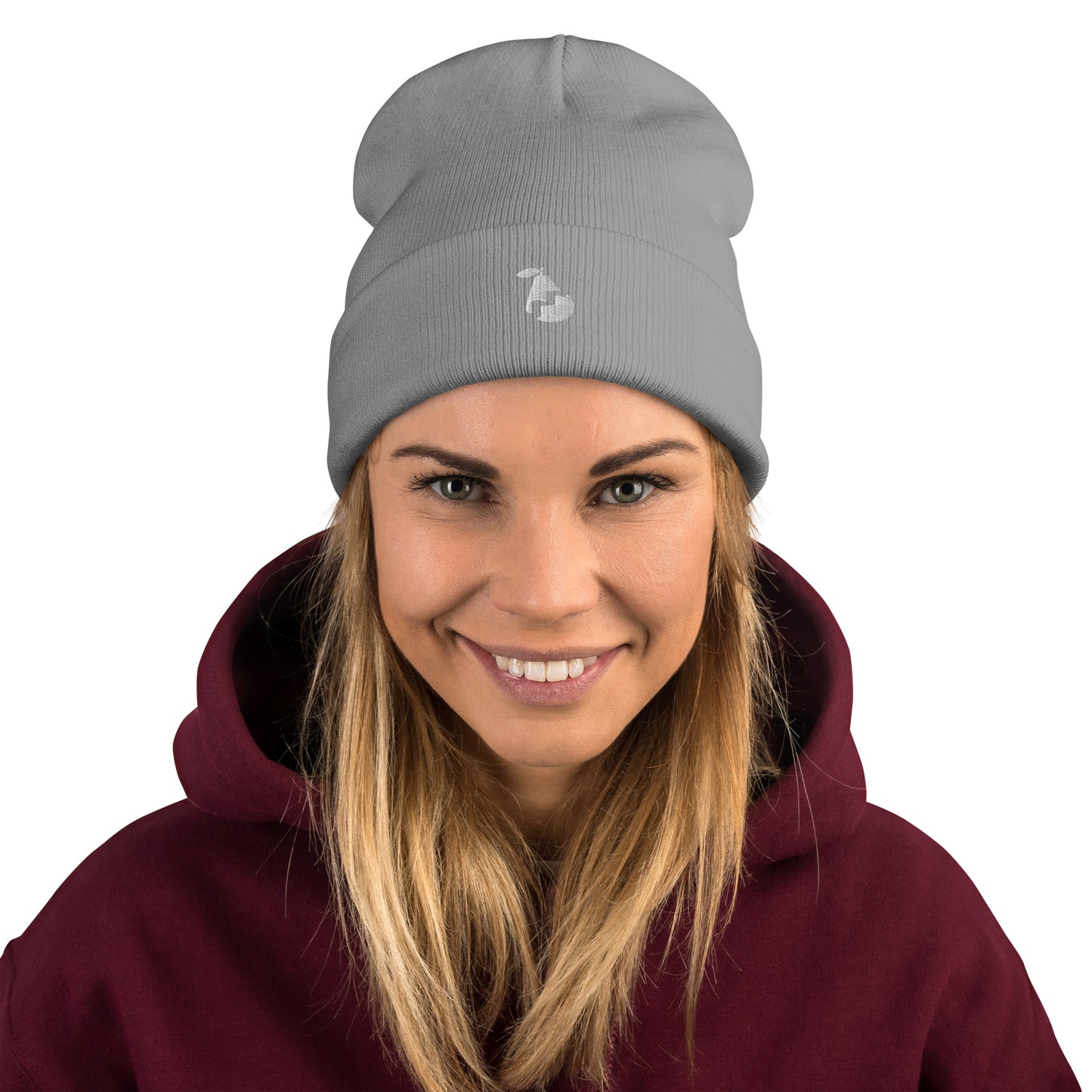 Pairable Embroidered Beanie