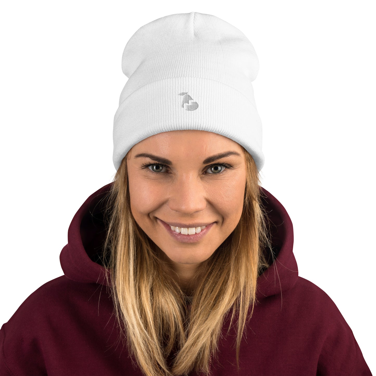 Pairable Embroidered Beanie