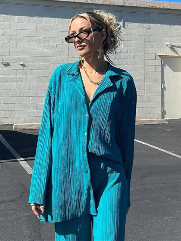 Biz Brunch | Pairable blouse & pants set