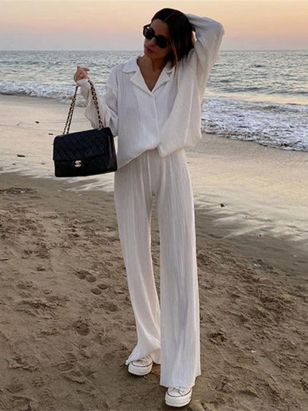 Biz Brunch | Pairable blouse & pants set