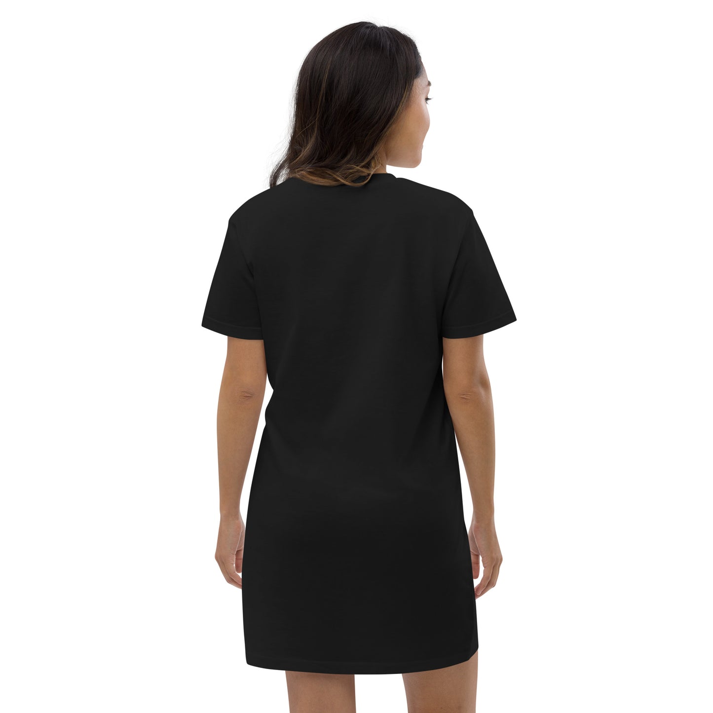 Pairable black T-shirt dress