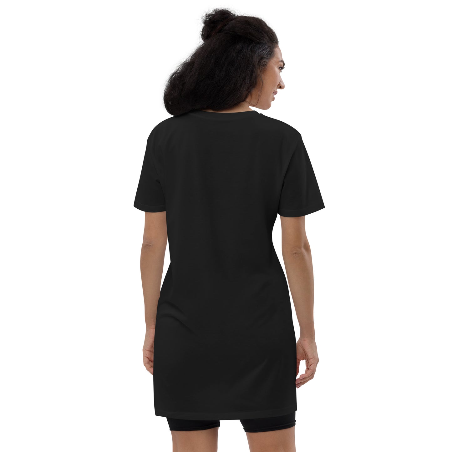 Pairable black T-shirt dress
