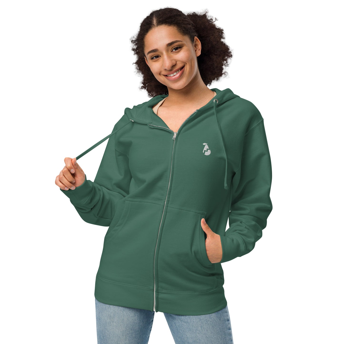 Pairable Unisex Fleece Zip-Up Hoodie